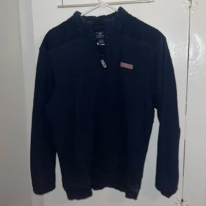 Men’s Medium Navy Blue Vineyard Vines Quarter-Zip